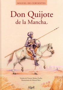 Portada libro;El Quijote